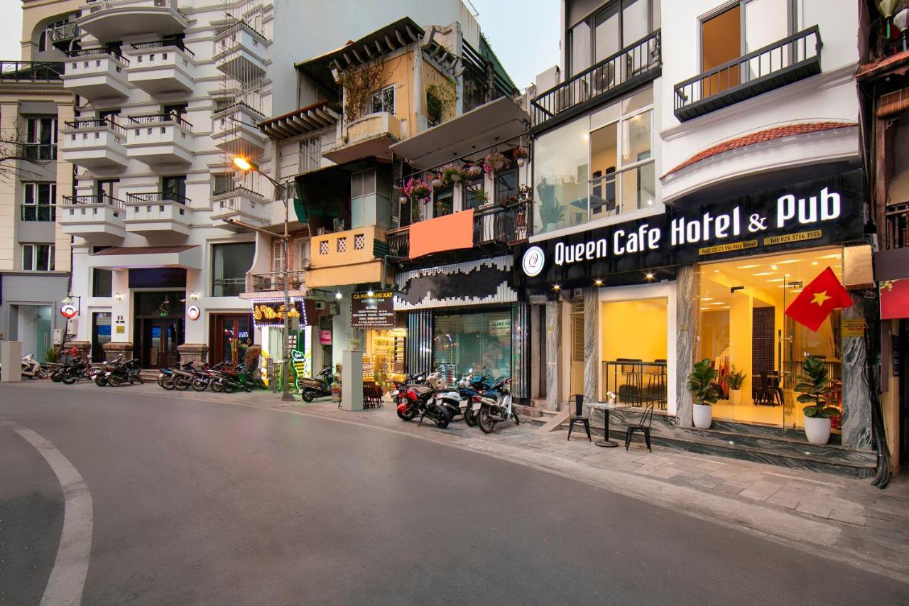Queen Cafe Hotel & Pub ハノイ市 エクステリア 写真